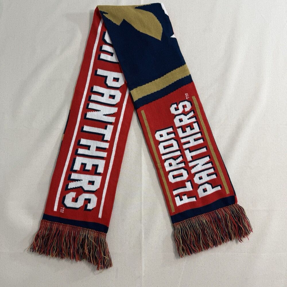 Florida Panthers NHL Ford Hockey Team Scarf Long